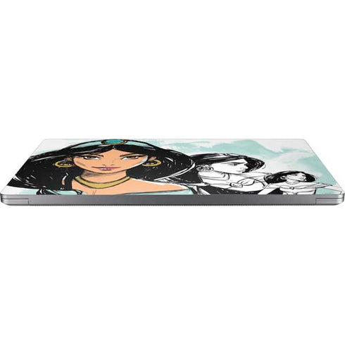Disney Princess Jasmine Sketch Universal Laptop 11in (8.8 x 6.2in) Skin